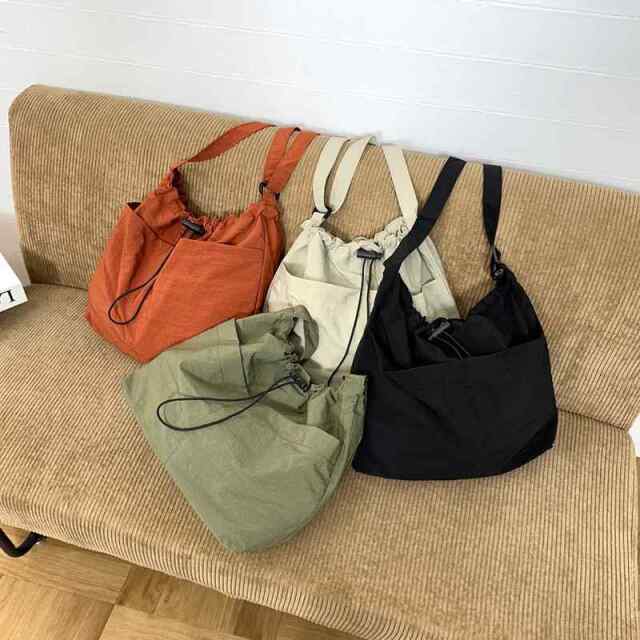 撥水2ポケットドロストミニショルダーバッグ