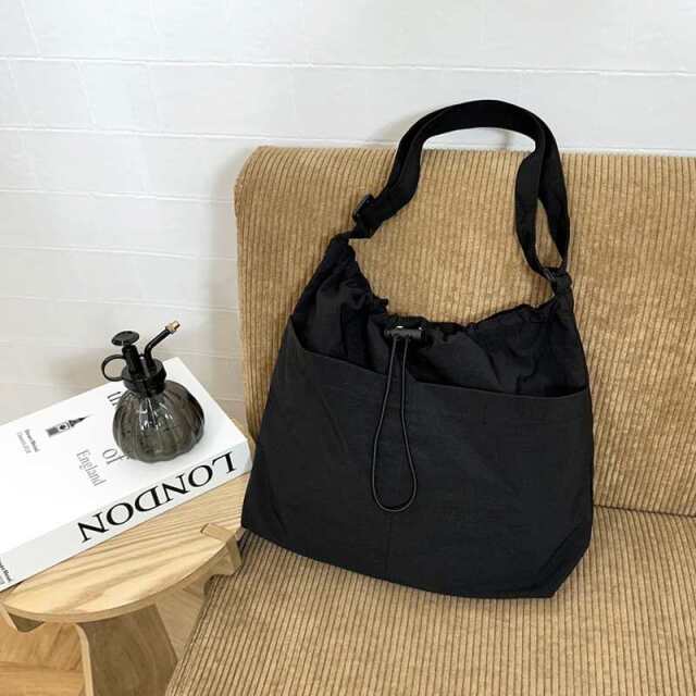 撥水2ポケットドロストミニショルダーバッグ