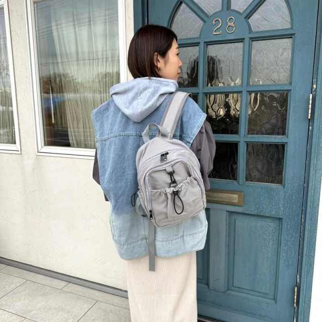 撥水ミニリュック