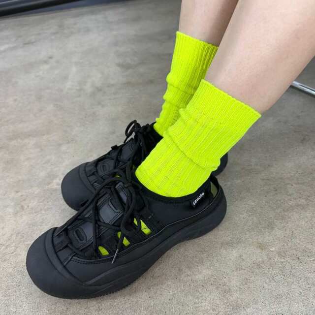 リブカラーソックス