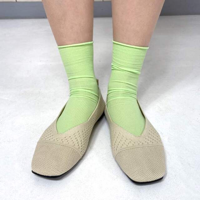 ニットメッシュパンプス