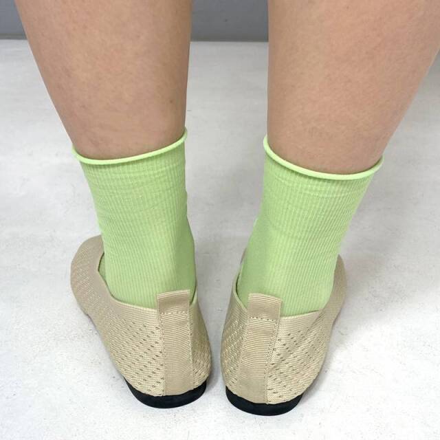 ニットメッシュパンプス