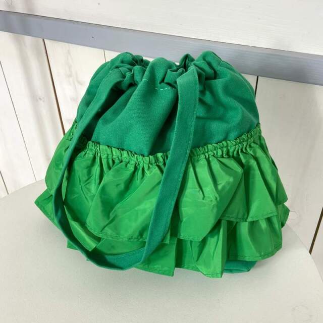 フリルトートバッグ