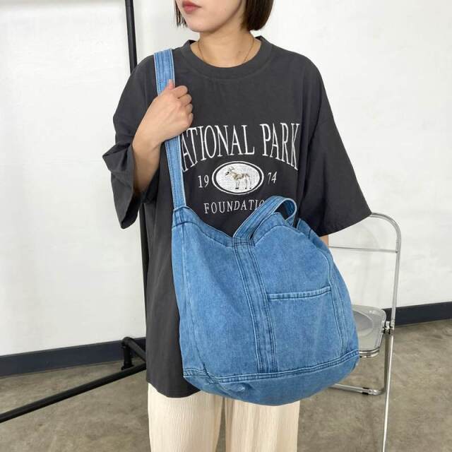 デニムトートバッグ