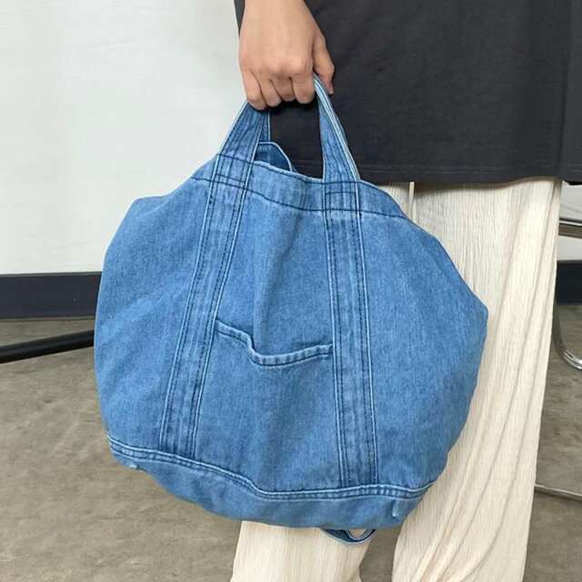デニムトートバッグ