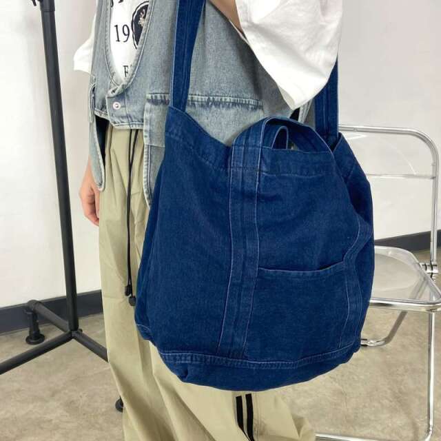 デニムトートバッグ