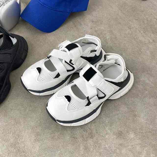 メッシュスニーカーサンダル