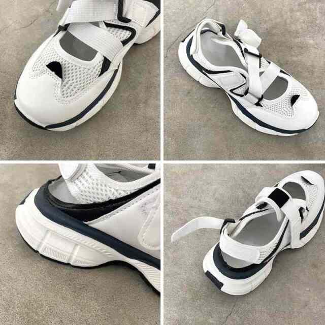 メッシュスニーカーサンダル