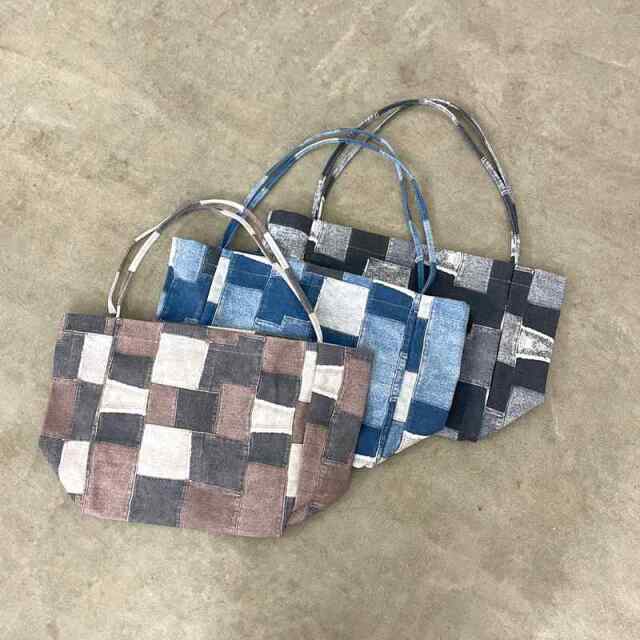 リメイク風キャンバストートバッグ