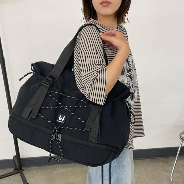 撥水ドロストトラベルトートバッグ