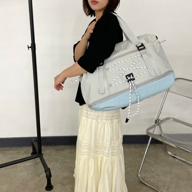 撥水ドロストトラベルトートバッグ