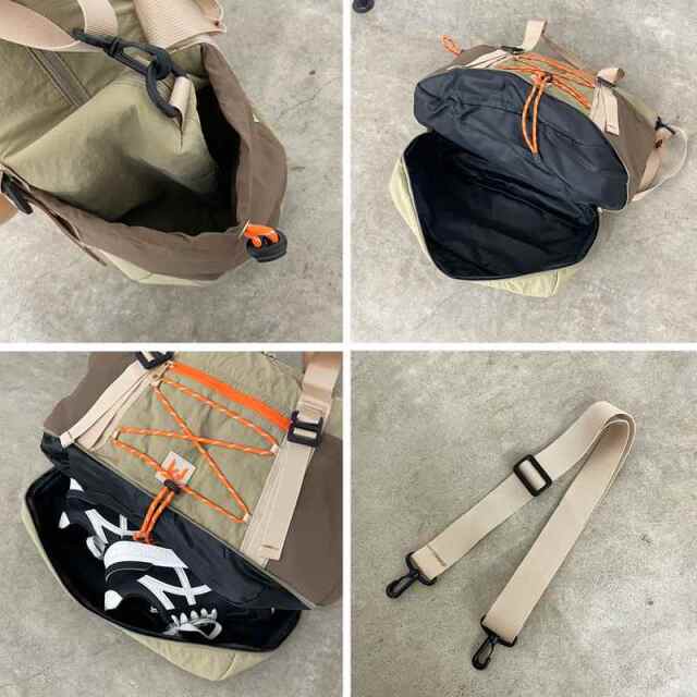 撥水ドロストトラベルトートバッグ