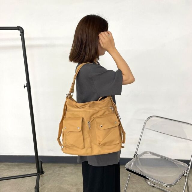 撥水3WAYトートバッグ