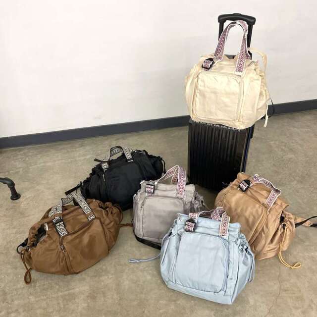 撥水マルチトラベルトートバッグ