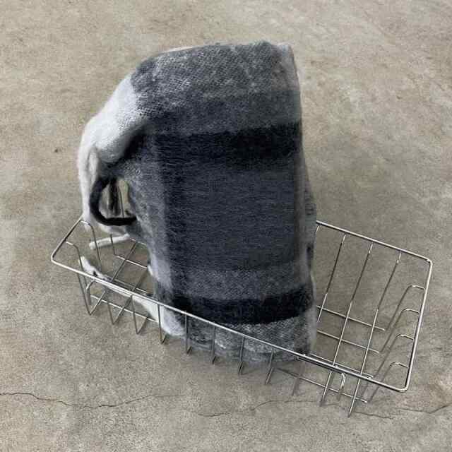 チェックマフラー