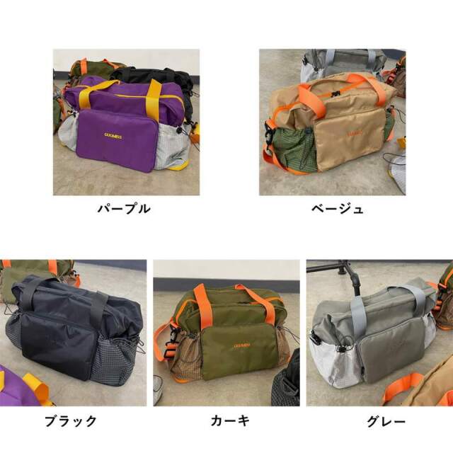 撥水配色トラベルトートバッグ