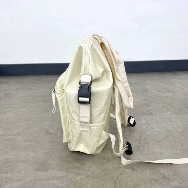 撥水チェックリュックサック