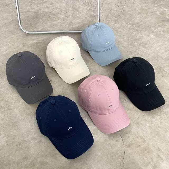 プチロゴ刺繍キャップ