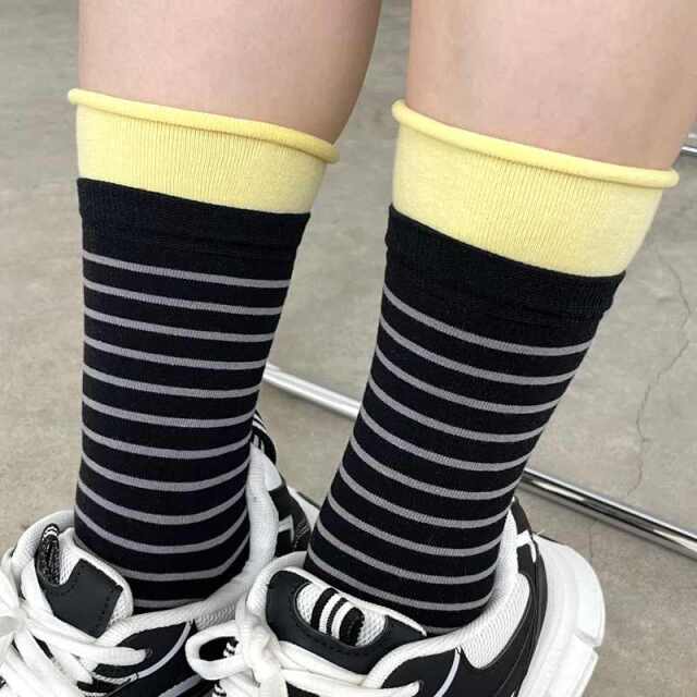 ボーダーソックス