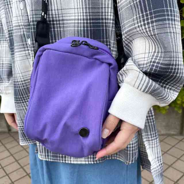 撥水ドローコードミニショルダーバッグ