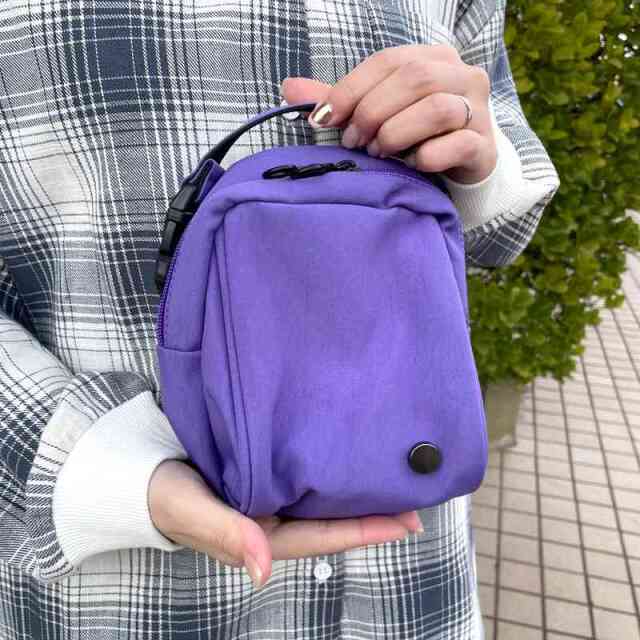 撥水ドローコードミニショルダーバッグ