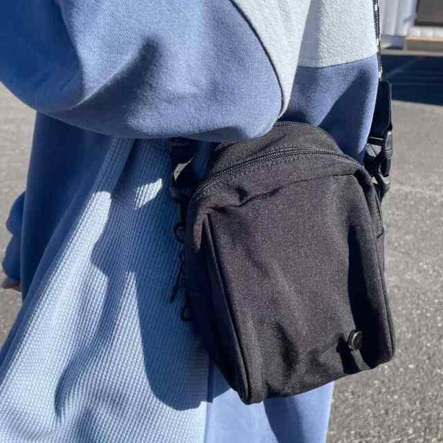 撥水ドローコードミニショルダーバッグ