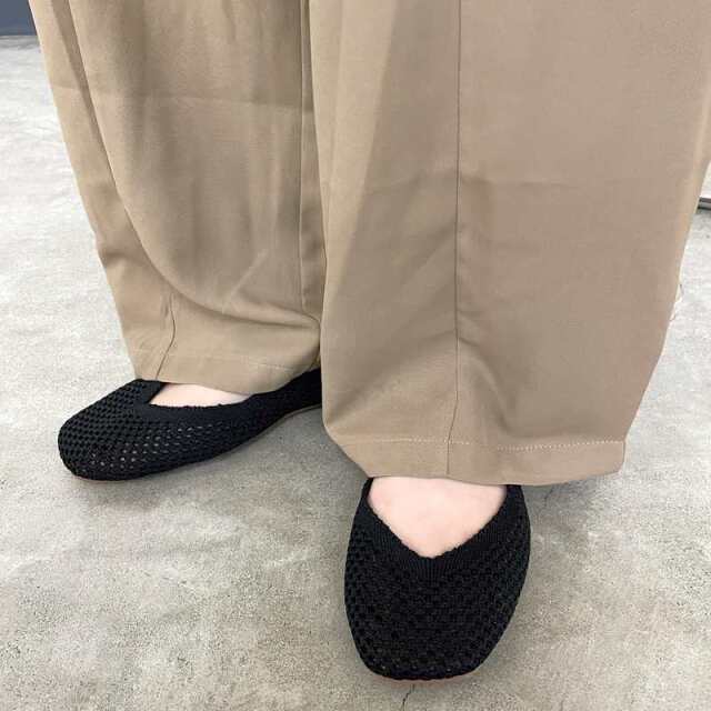 メッシュバンドバレーシューズ