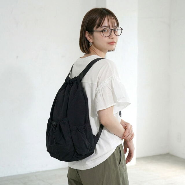 撥水ナップサック