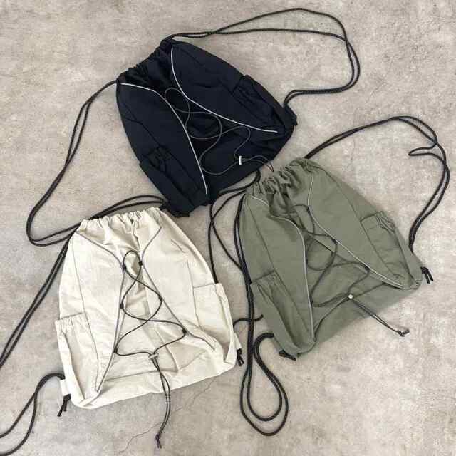 撥水スピンドルナップサック