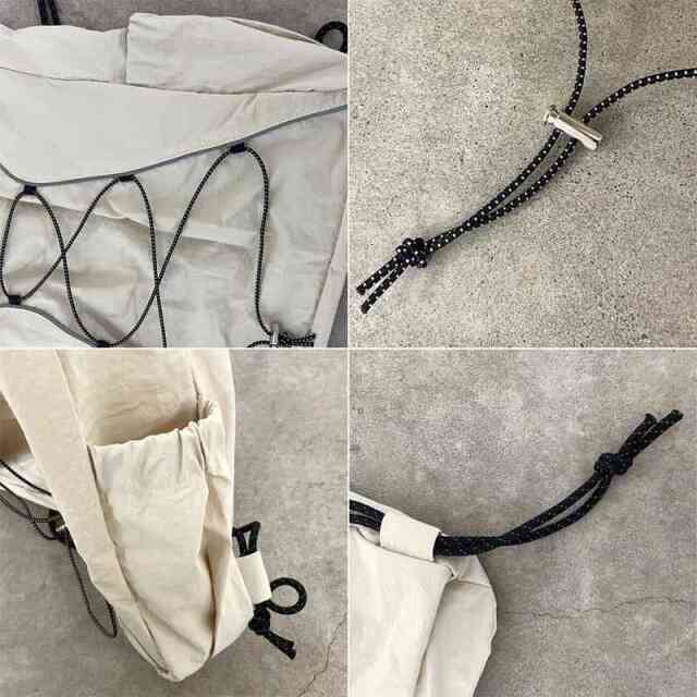 撥水スピンドルナップサック