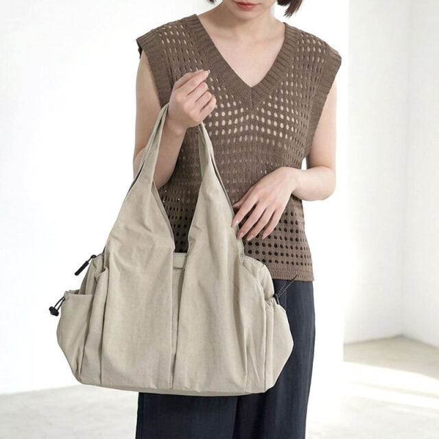 撥水6ポケットトートバッグ