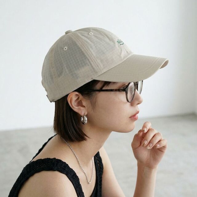 リップストップロゴキャップ