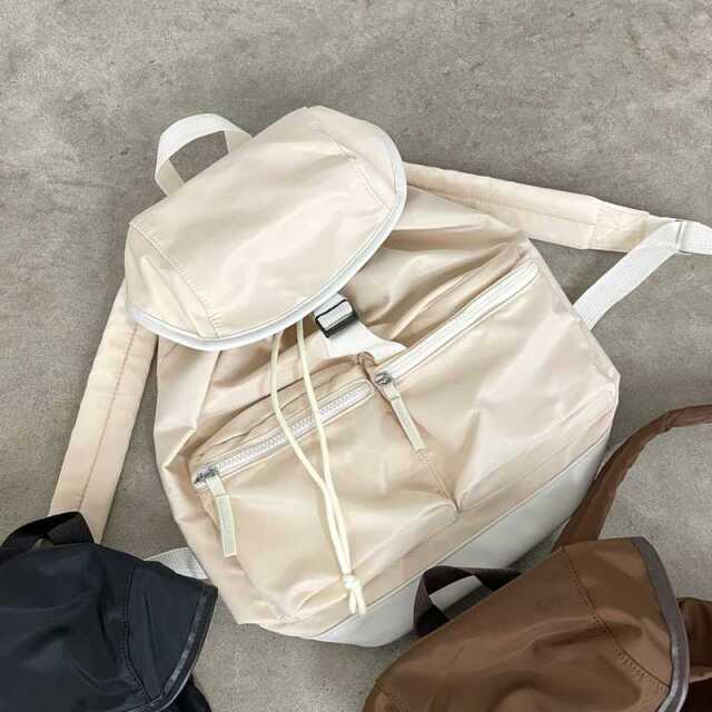 撥水ポケットZIPリュック