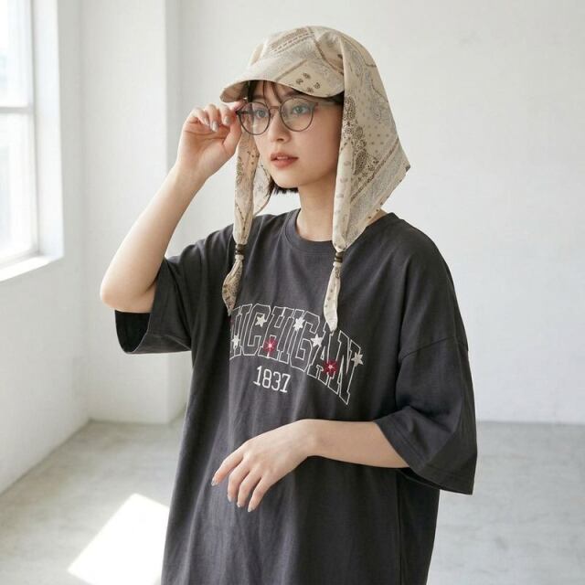 CRB 柄サンシェードキャップ|TiMTiMオンラインストア|レディース