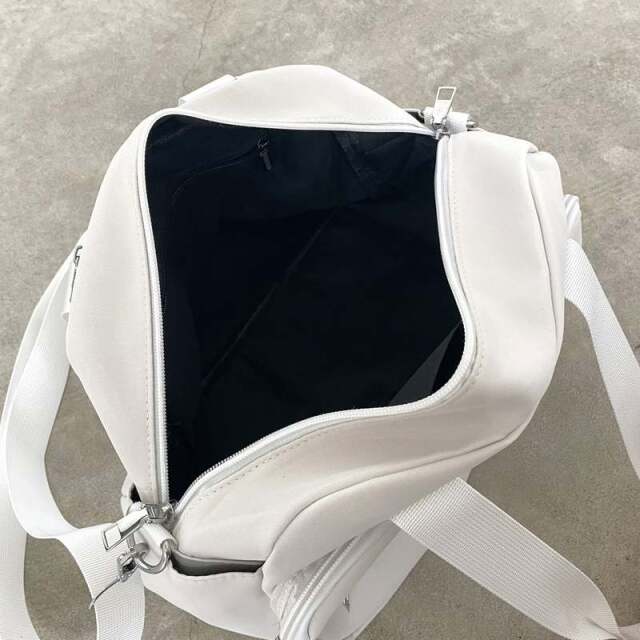 撥水アウトポケットボストンバッグ