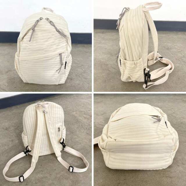 撥水チェック2WAYリュックサック