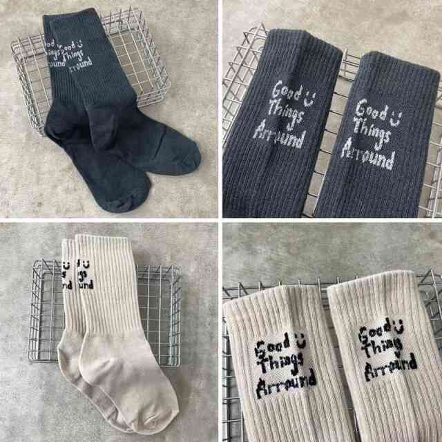 バックロゴソックス