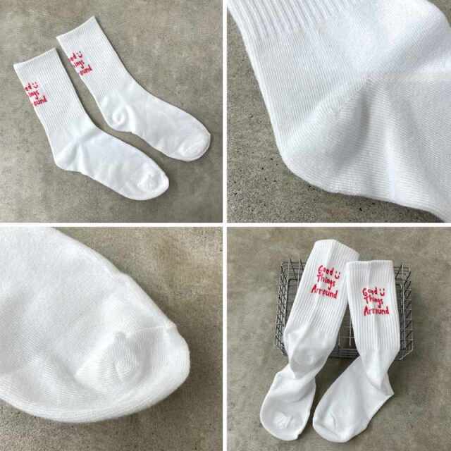 バックロゴソックス