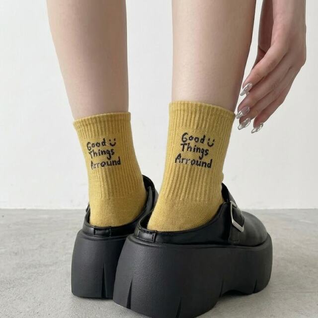 バックロゴソックス