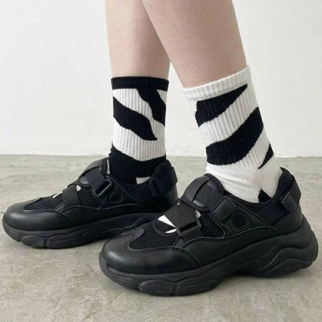 アシメ柄アソートソックス