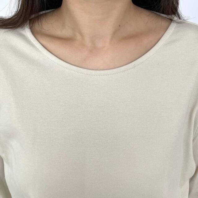 袖切替ボタンロンT