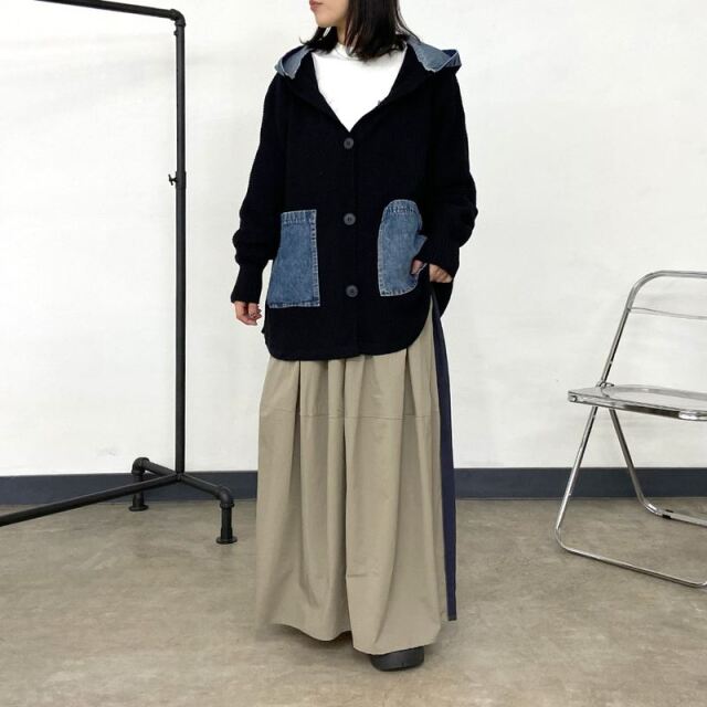 ストレッチラインバルーンスカート