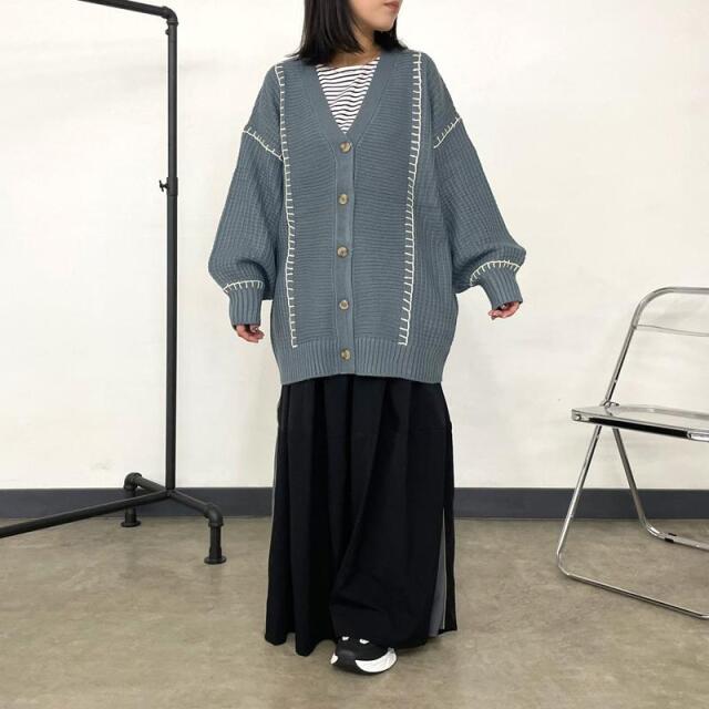 ストレッチラインバルーンスカート