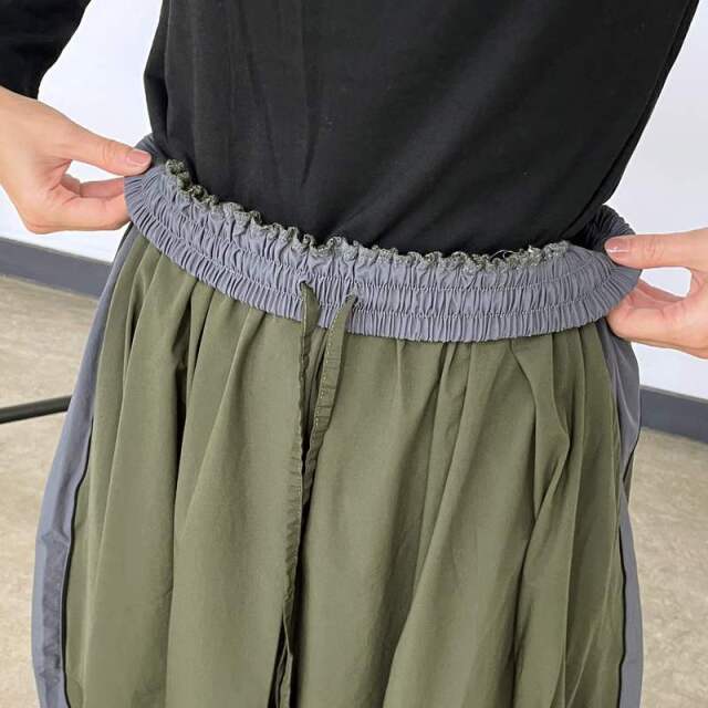 ストレッチラインバルーンスカート