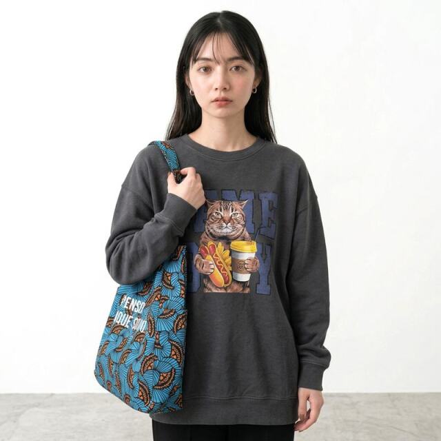 ラタプリントトートバッグ