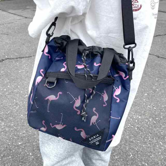 メッシュポケドロストショルダーバッグ