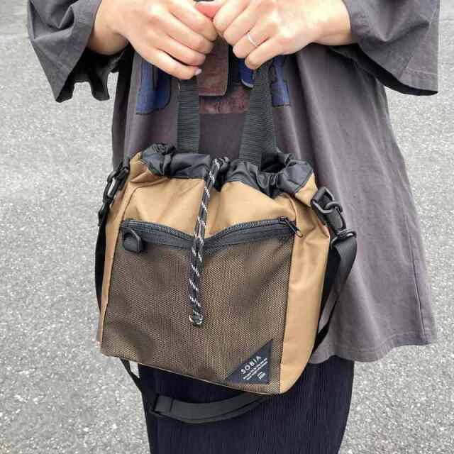 メッシュポケドロストショルダーバッグ