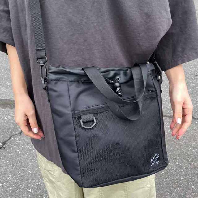 メッシュポケドロストショルダーバッグ