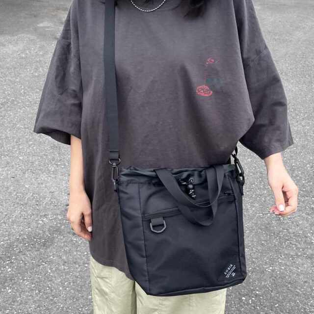 メッシュポケドロストショルダーバッグ