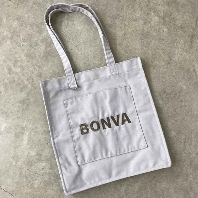 ロゴ刺繍トートバッグ